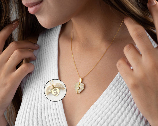Custom Name Heart Necklace